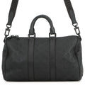 LOUIS VUITTON Keepall Bandouliere NoirM22765 Monogram ・Taurillon Size 35