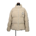 MONCLER Genius Palm Angels Down Jacket Size 1 BeigeJ209L1A00024M511223Q Cotton100%