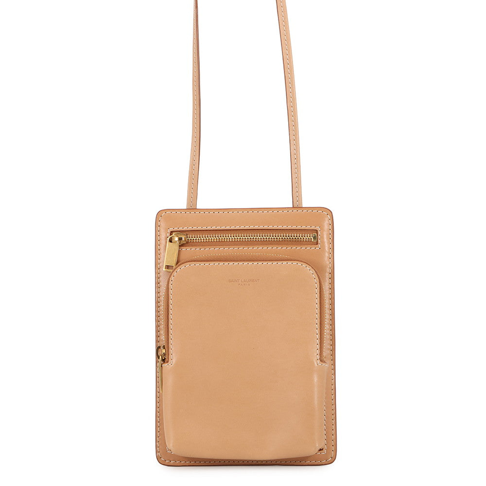 SAINT LAURENT PARIS Crossbody bag Beige729953 BWR6W Leather