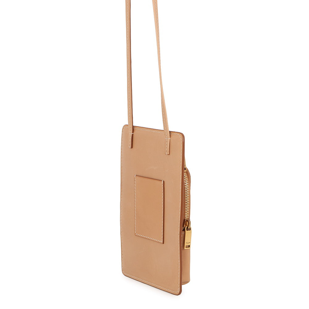 SAINT LAURENT PARIS Crossbody bag Beige729953 BWR6W Leather