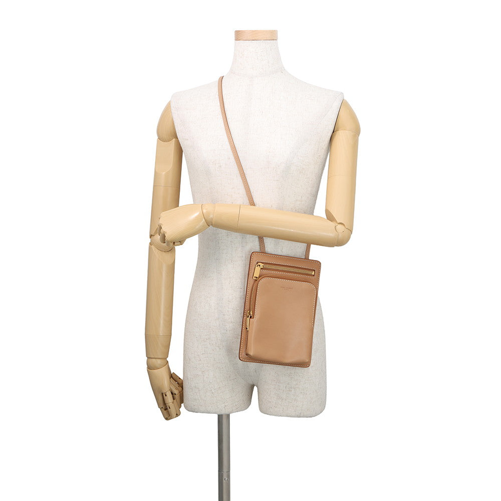 SAINT LAURENT PARIS Crossbody bag Beige729953 BWR6W Leather