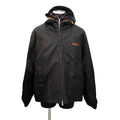 GUCCI Patch Logo Twill Jacket Size 56 Black/Orange804964 ZAQ7F 1000 Nylon100%