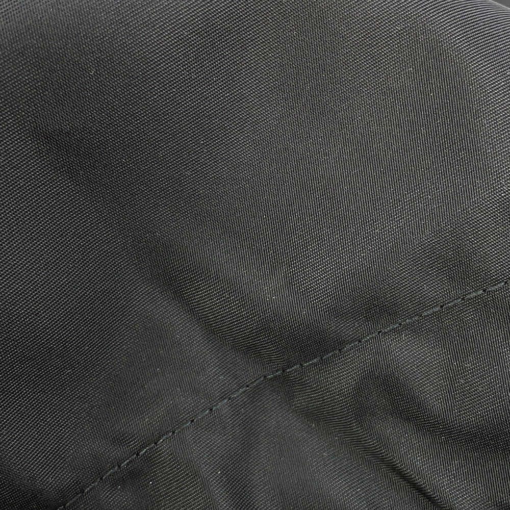 GUCCI Patch Logo Twill Jacket Size 56 Black/Orange804964 ZAQ7F 1000 Nylon100%