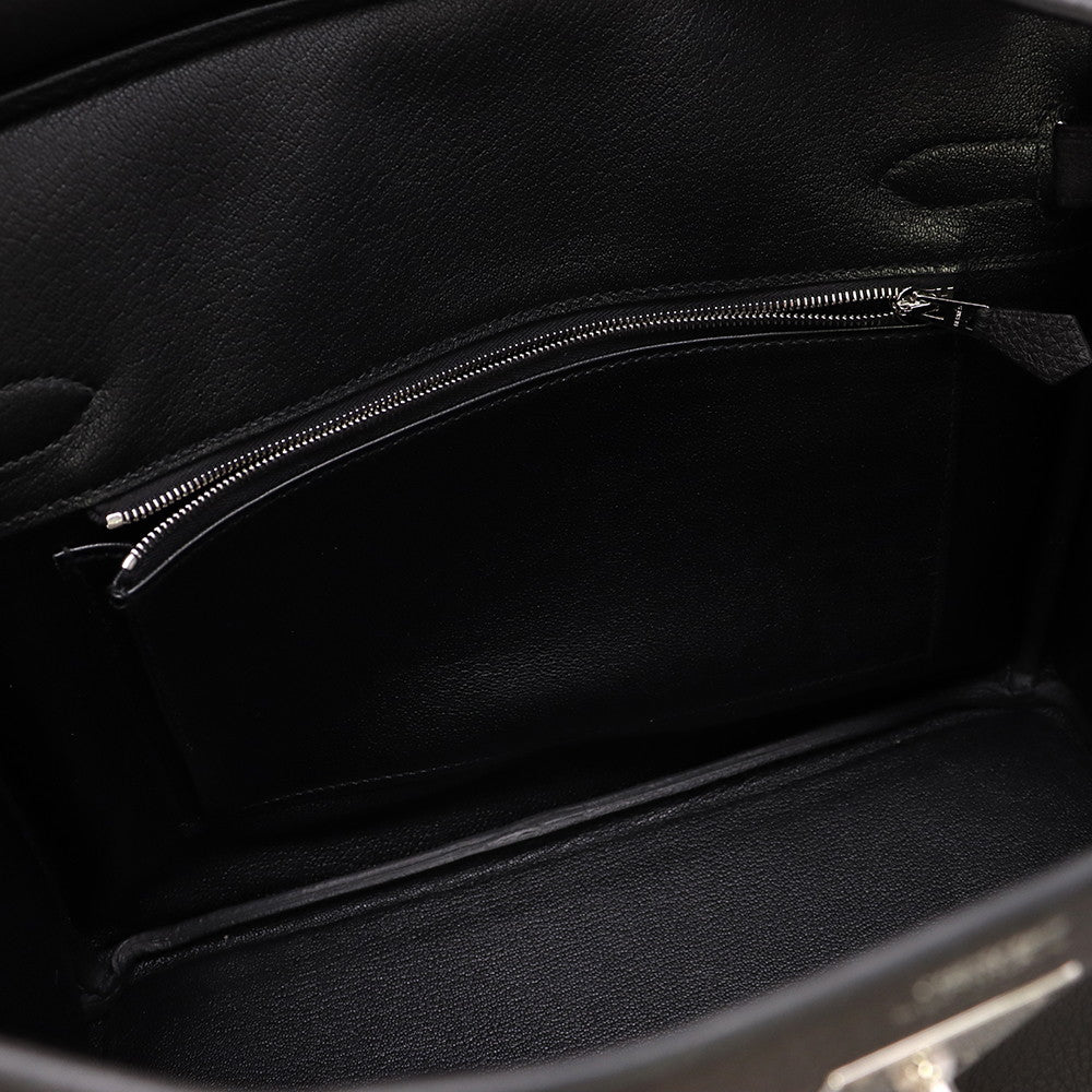 HERMES Birkin Black Togo Leather Size 30