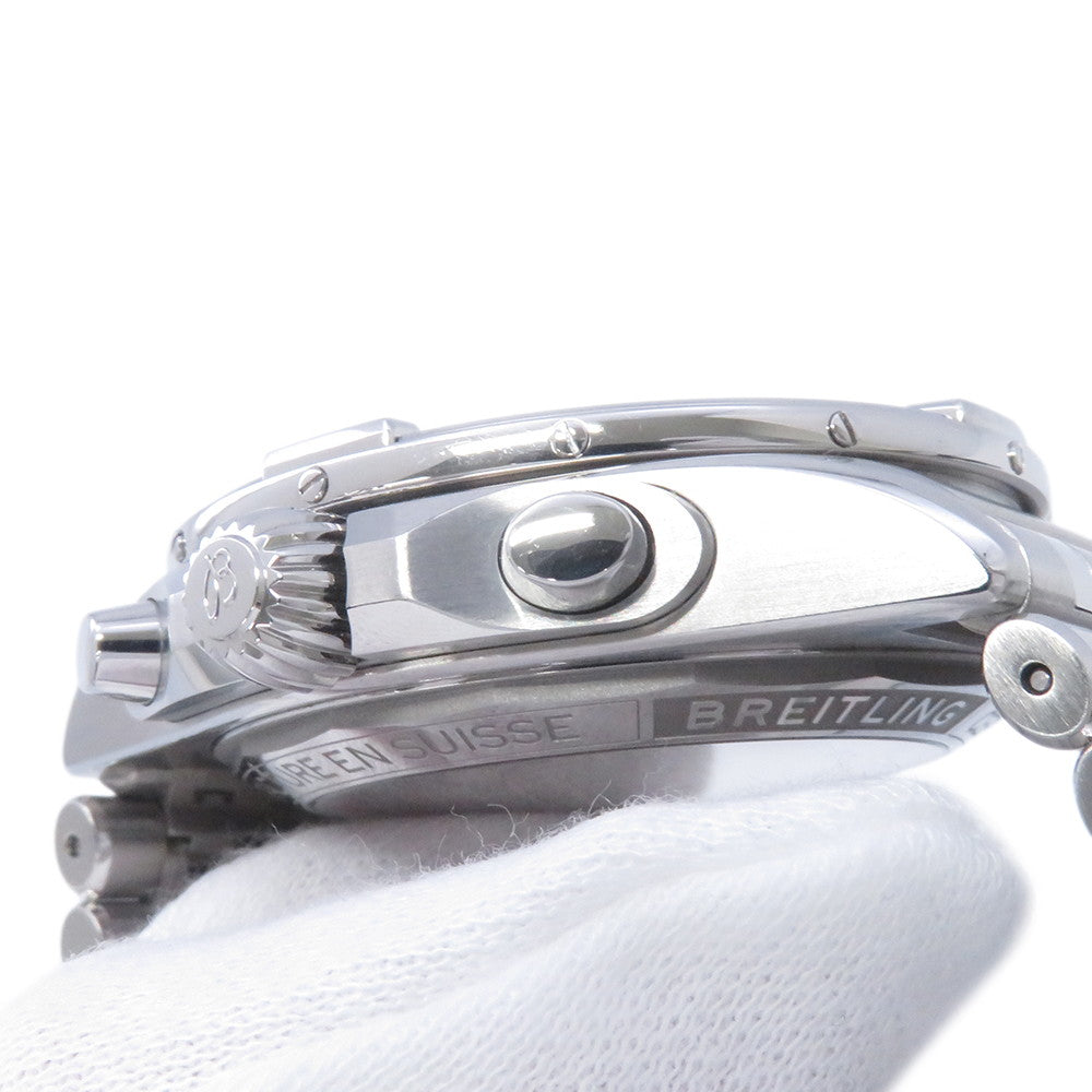 BREITLING Chronomat B01 42 Japan Edition W42mm Stainless Steel BlackMother of Pearl DialAB0134101B3A1
