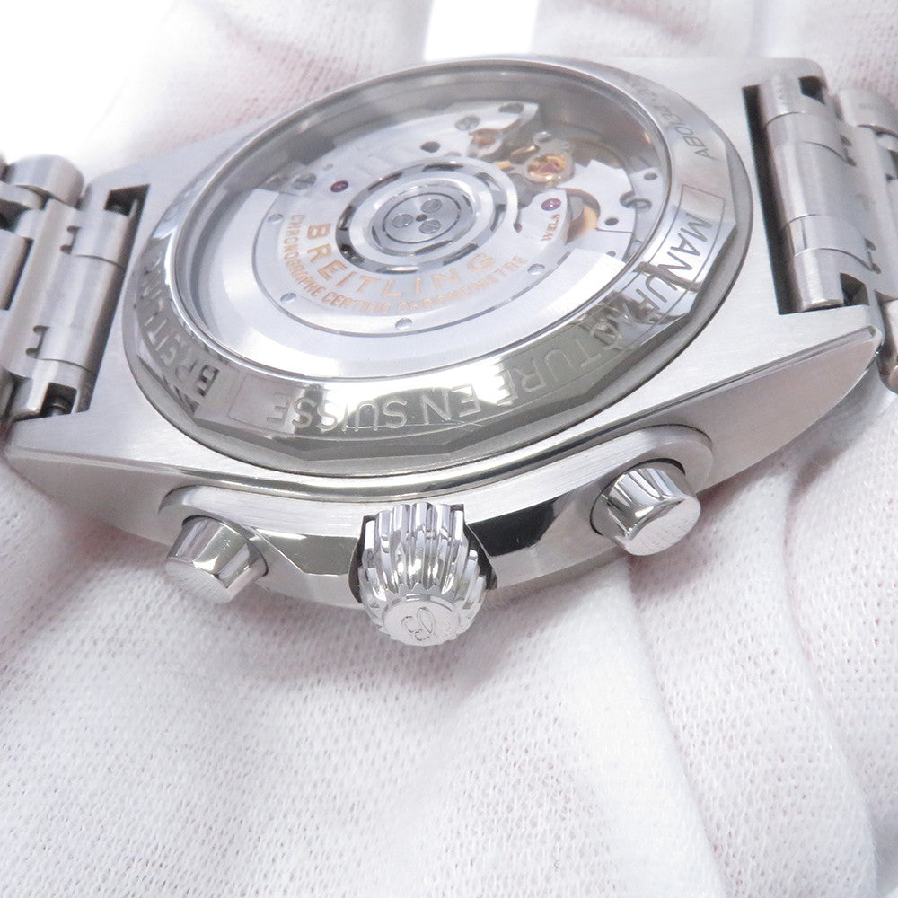 BREITLING Chronomat B01 42 Japan Edition W42mm Stainless Steel BlackMother of Pearl DialAB0134101B3A1