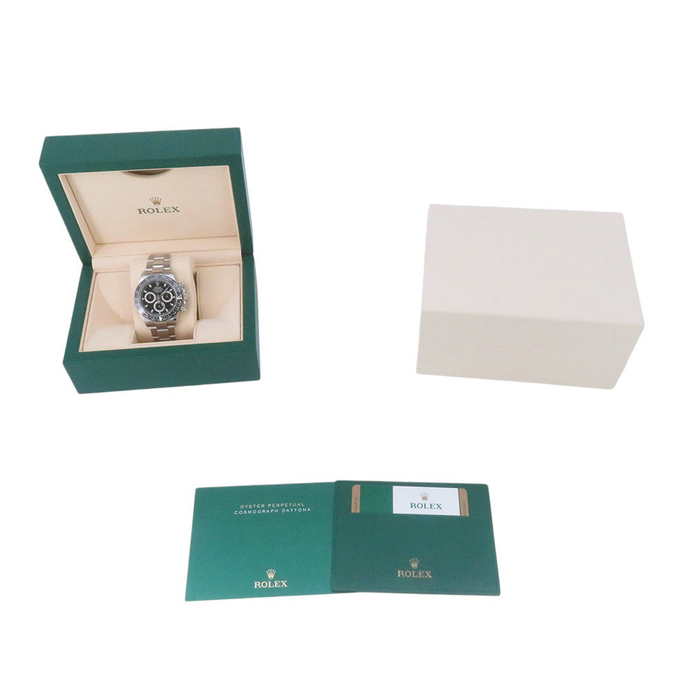 ROLEX Cosmograph Daytona W40mm Stainless Steel Black Dial116500LN