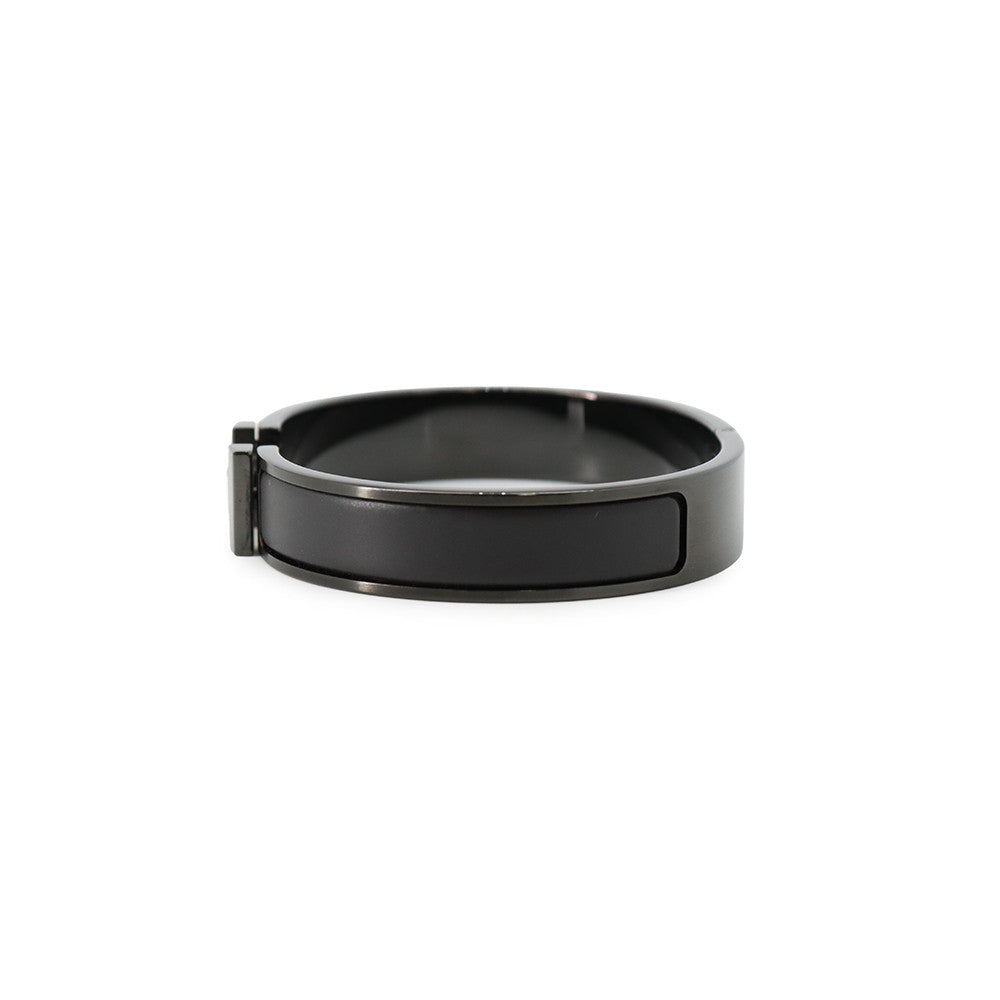 HERMES Clic crack Size PM Black Metal