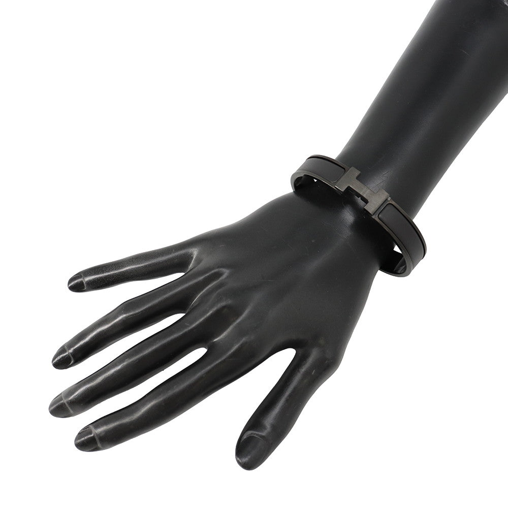 HERMES Clic crack Size PM Black Metal