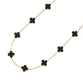Van Cleef & Arpels Vintage Alhambra Necklace 10 MotifsVCARA42700 18K Yellow Gold