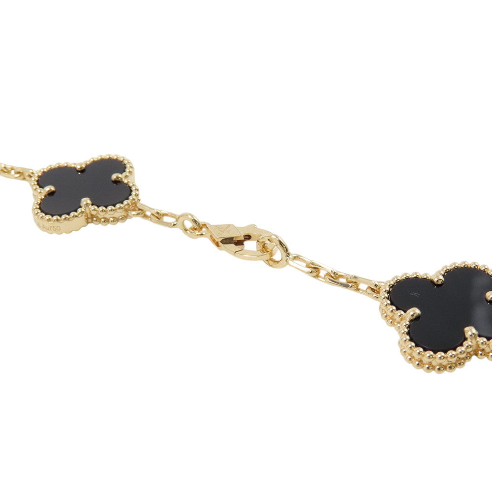 Van Cleef & Arpels Vintage Alhambra Necklace 10 MotifsVCARA42700 18K Yellow Gold