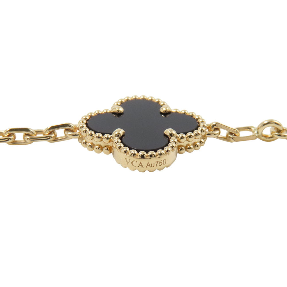 Van Cleef & Arpels Vintage Alhambra Necklace 10 MotifsVCARA42700 18K Yellow Gold