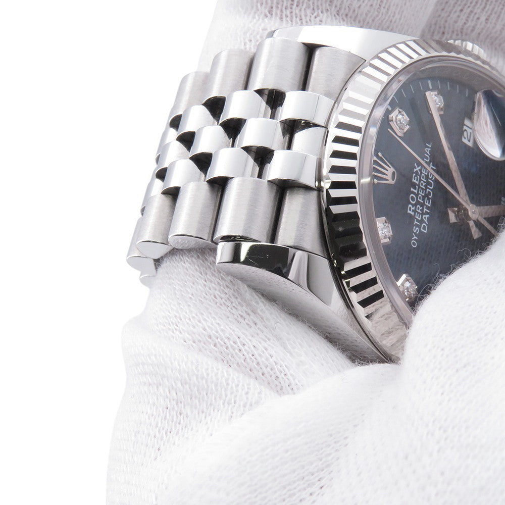 ROLEX Datejust W36mm Stainless Steel Blue fluted Dial126234G