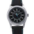 PATEK PHILIPPE Calatrava W40mm K18WG Leather Black Dial6007G-011