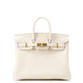 HERMES Birkin Craie Togo Leather Size 25