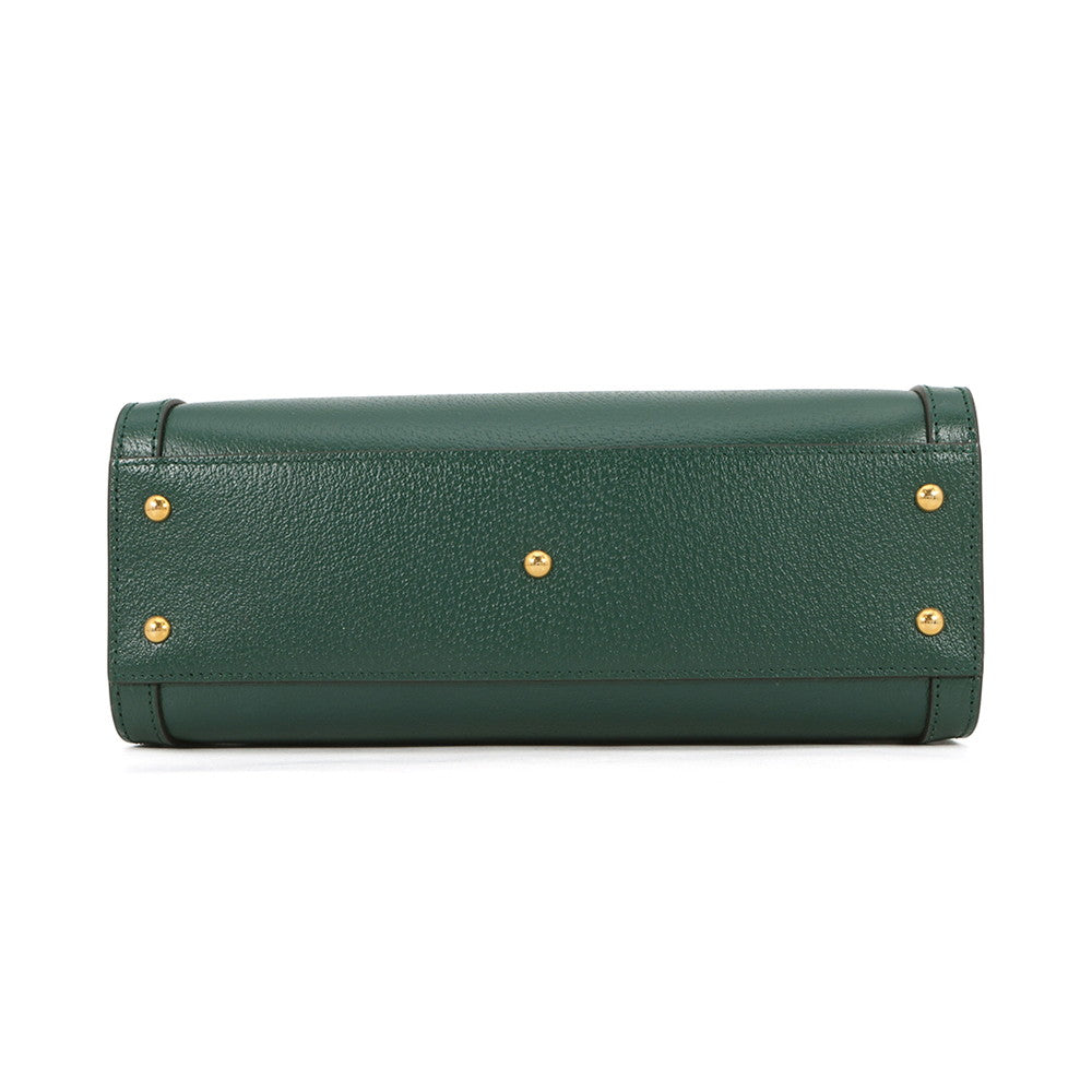 GUCCI Diana Bamboo 2-way Handbag Green702721 U3ZDT 3670 Leather Size Small