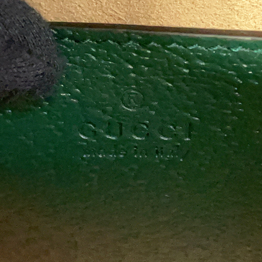 GUCCI Diana Bamboo 2-way Handbag Green702721 U3ZDT 3670 Leather Size Small