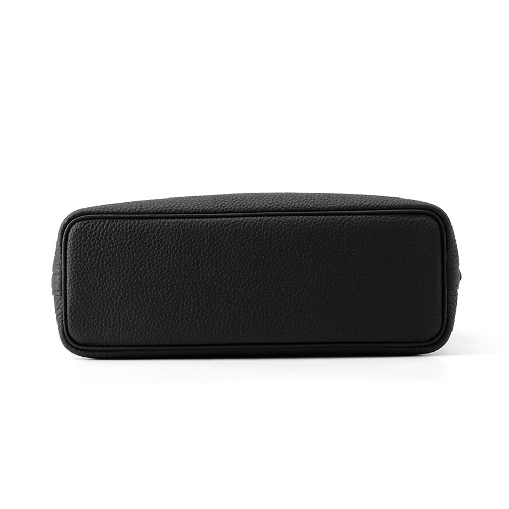 HERMES Bolide Messenger Black Togo Leather