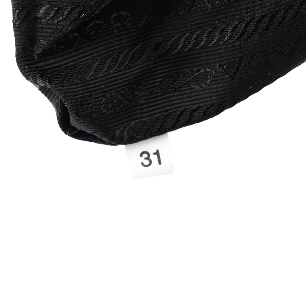 Black Tessuto Chic Nylon Shoulder Bag
