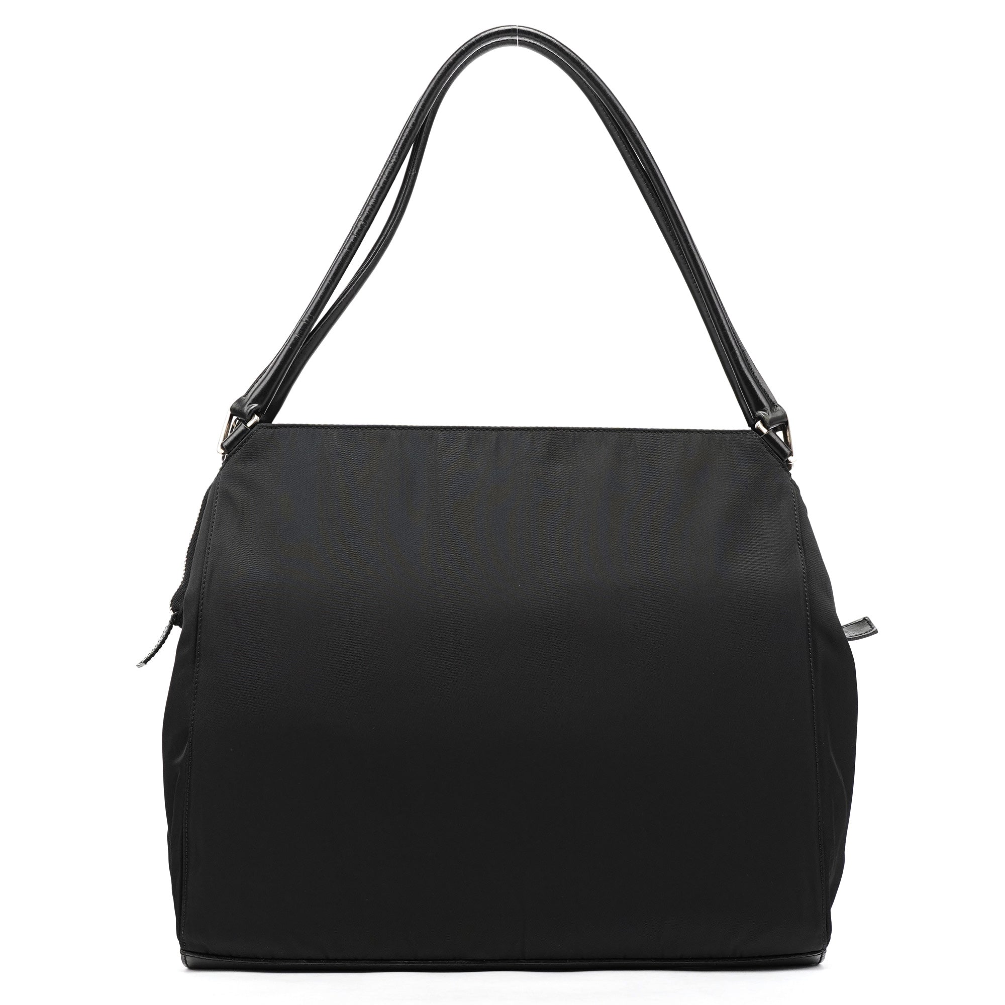Black Tessuto Chic Nylon Shoulder Bag