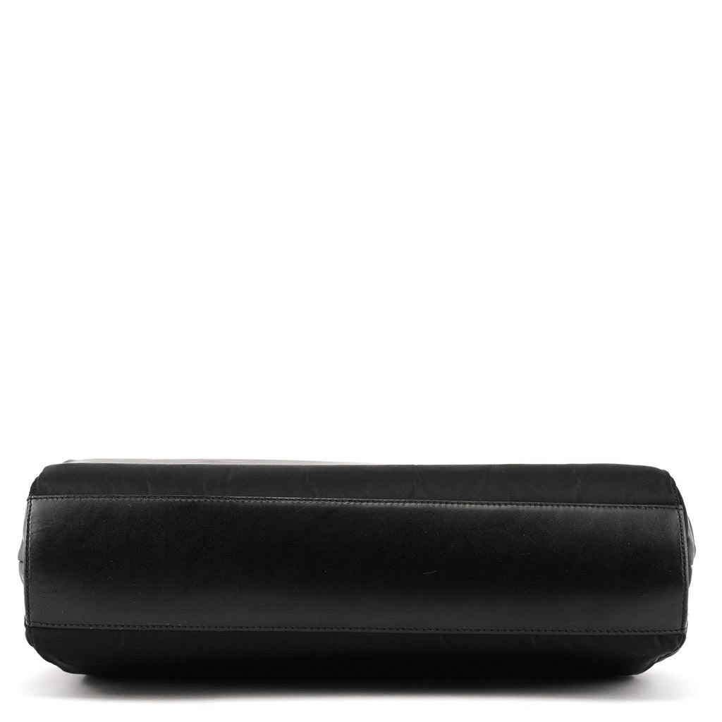 Black Tessuto Chic Nylon Shoulder Bag