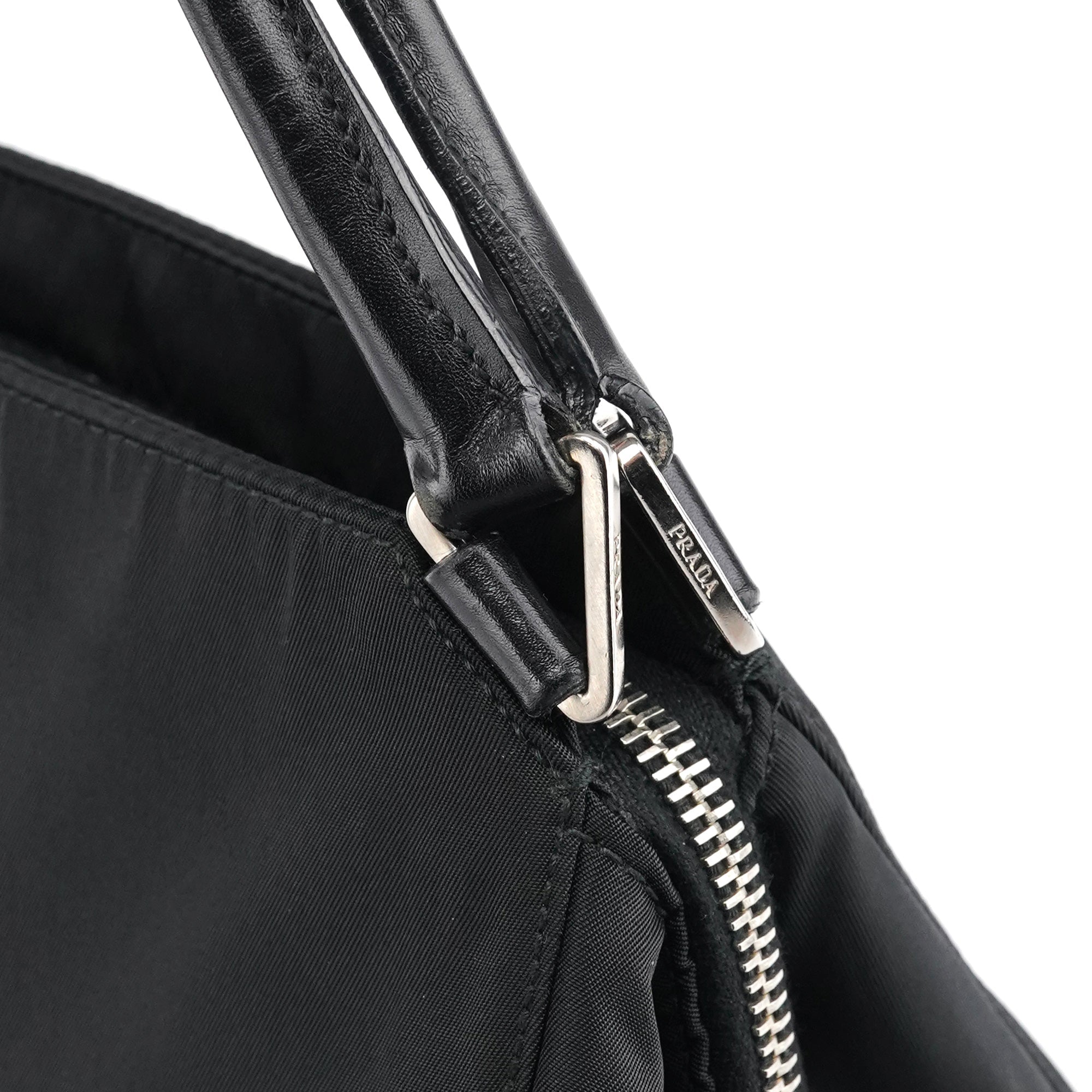 Black Tessuto Chic Nylon Shoulder Bag