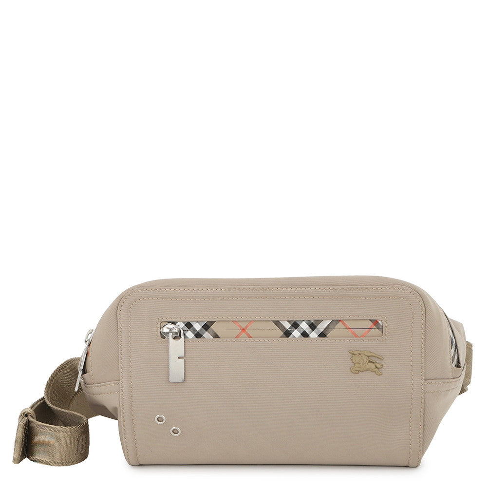 BURBERRY Storm Belt Bag Taupe Beige81201871 Nylon