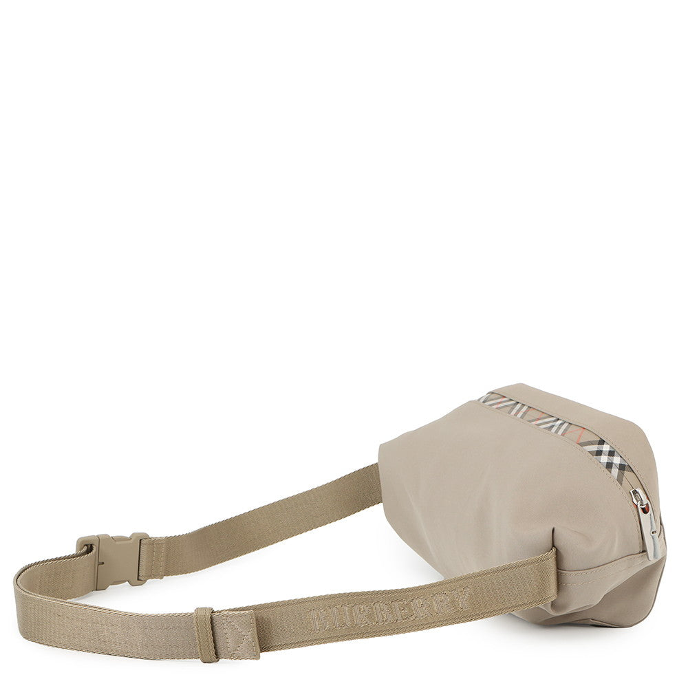 BURBERRY Storm Belt Bag Taupe Beige81201871 Nylon
