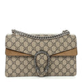 GG Supreme Monogram Small Dionysus Shoulder Bag Taupe