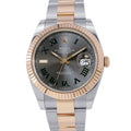 ROLEX Datejust W41mm Stainless Steel K18PG Slate Dial126331