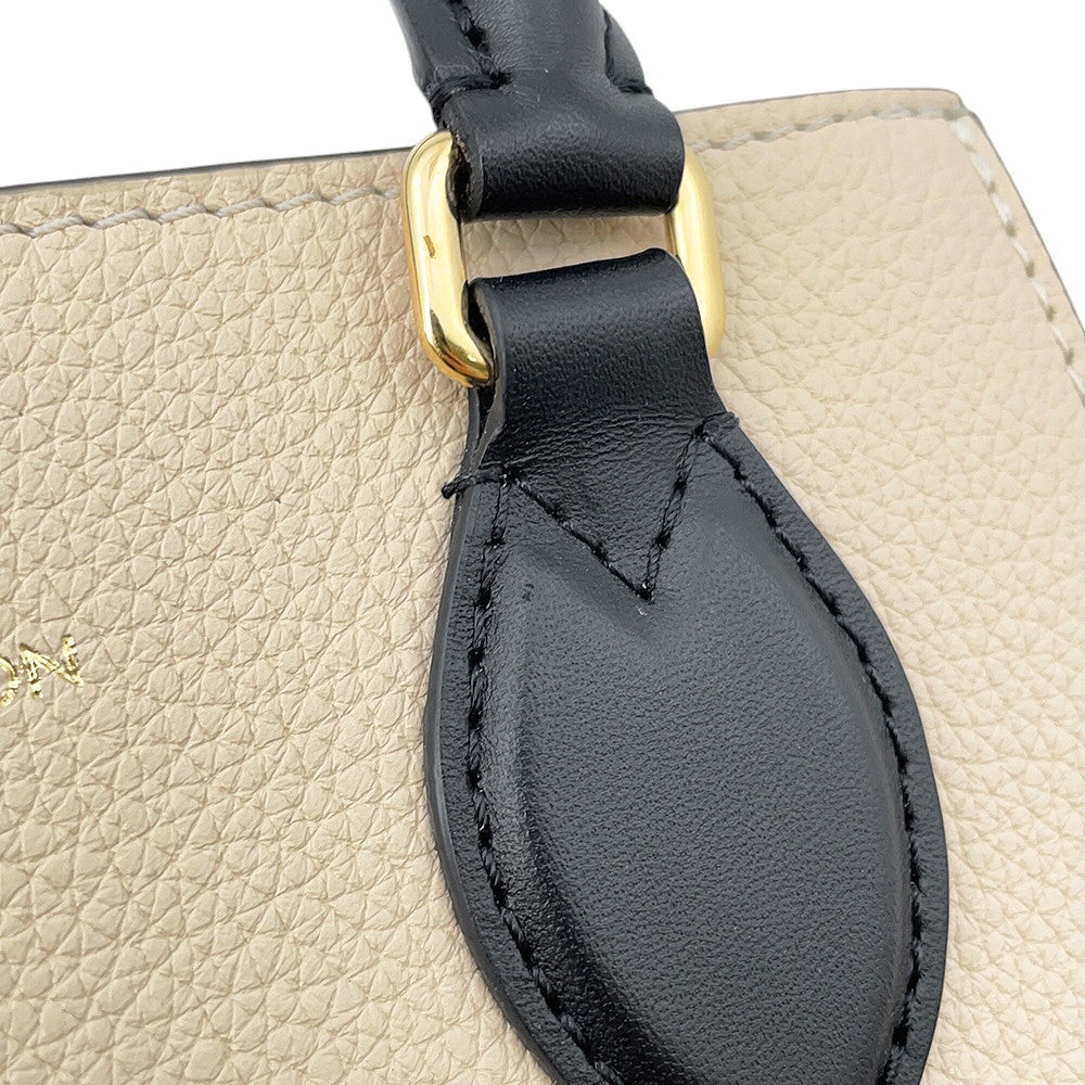 LOUIS VUITTON Fold tote Claim/Khaki/NoirM45388 Monogram Leather Size PM