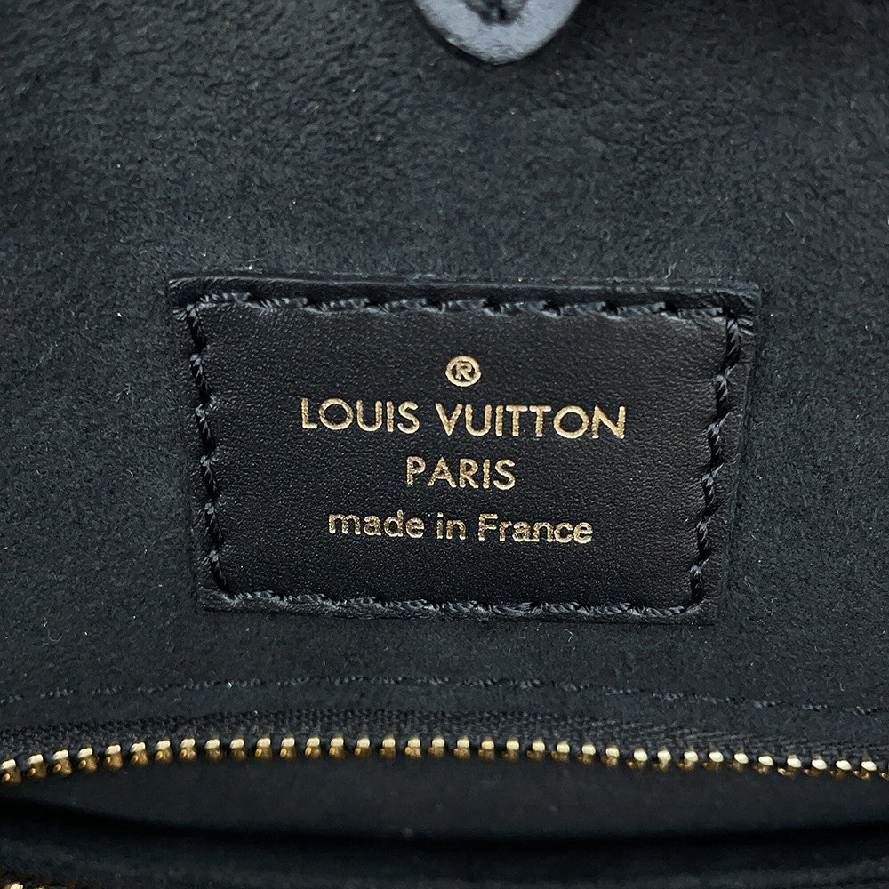 LOUIS VUITTON Fold tote Claim/Khaki/NoirM45388 Monogram Leather Size PM