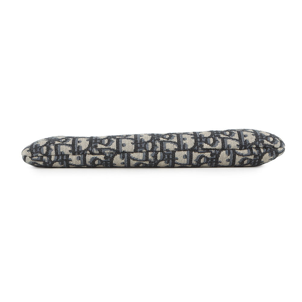 Dior Travel Kit Oblique Jacquard Navy/BeigeS5476CTZQ_M928 Canvas Leather