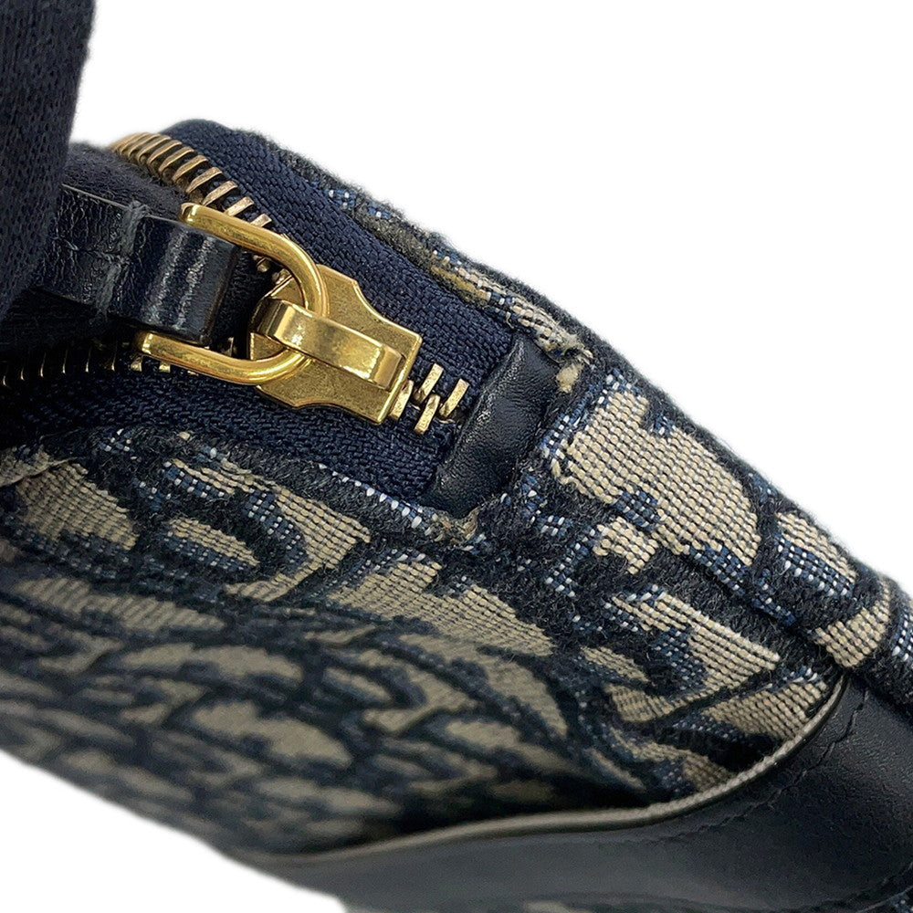 Dior Travel Kit Oblique Jacquard Navy/BeigeS5476CTZQ_M928 Canvas Leather