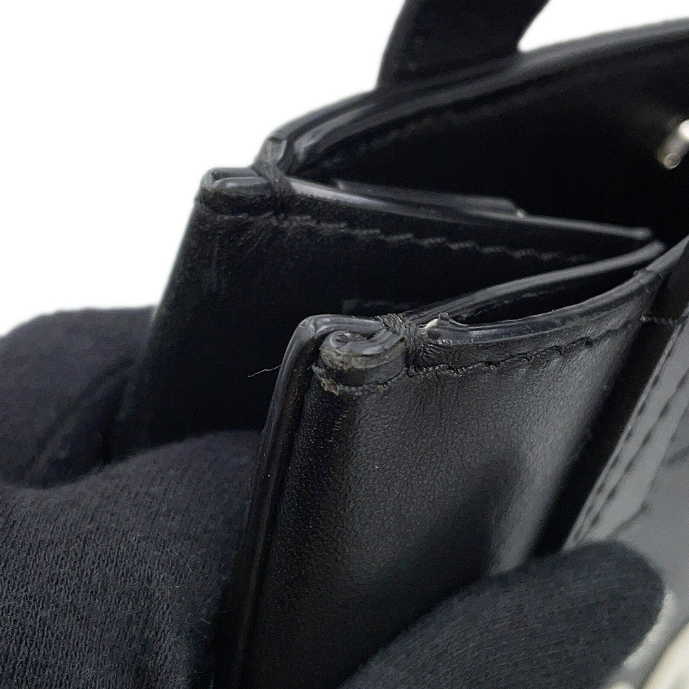 Dior DIOR AND SHAWN D-DIOR 2WAY Mini Tote Bag (Stüssy Collaboration) Black1DOSH152YZI_H10E Leather