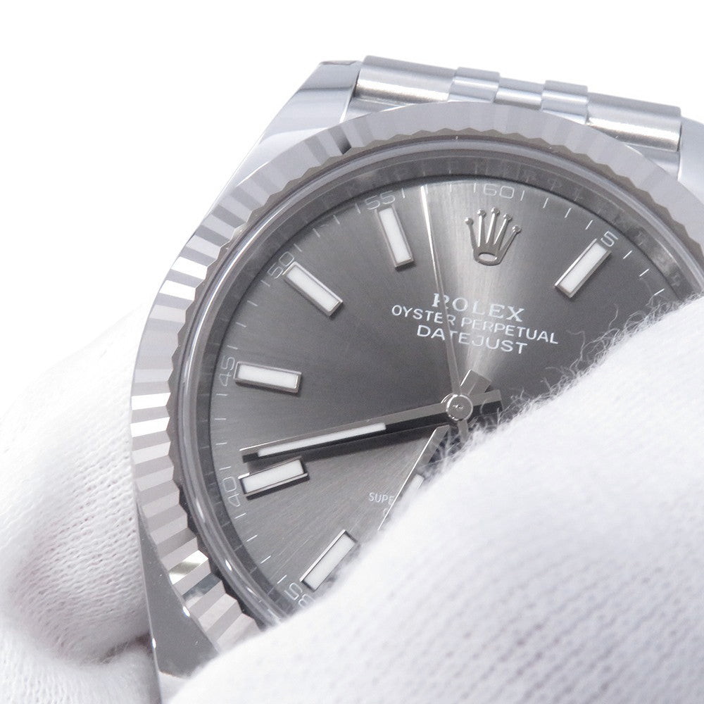 ROLEX Datejust 41 W41mm Stainless Steel K18WG Slate Dial126334