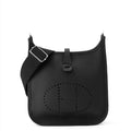 HERMES Evelyne3 Black Taurillon Clemence Size 23