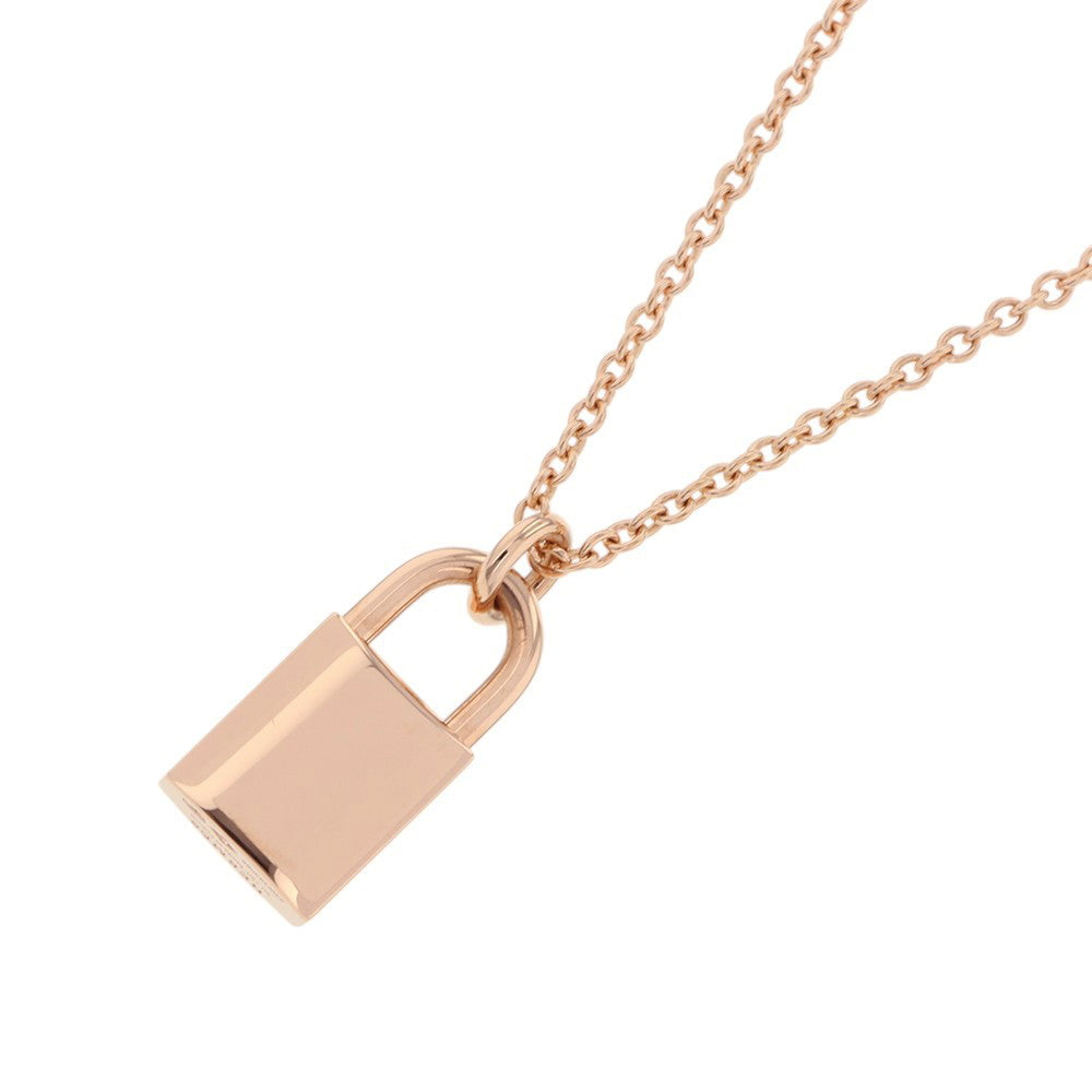 HERMES Kelly Amulette Cadena NecklaceH121332B 00 18K Pink Gold