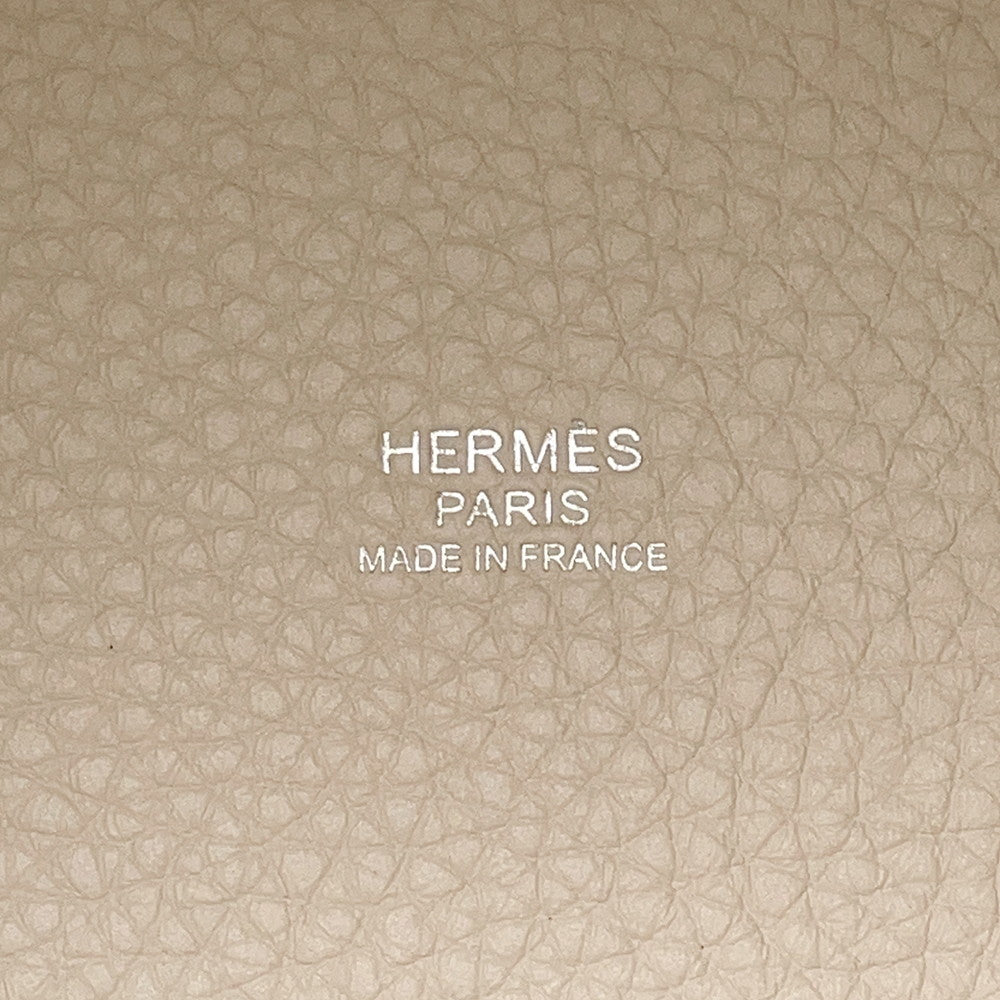 HERMES Picotin Lock Craie Taurillon Clemence Size PM