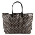 GOYARD Saint Louis BlackSTLOUIPMLTY01CL01P PVC Leather Size PM
