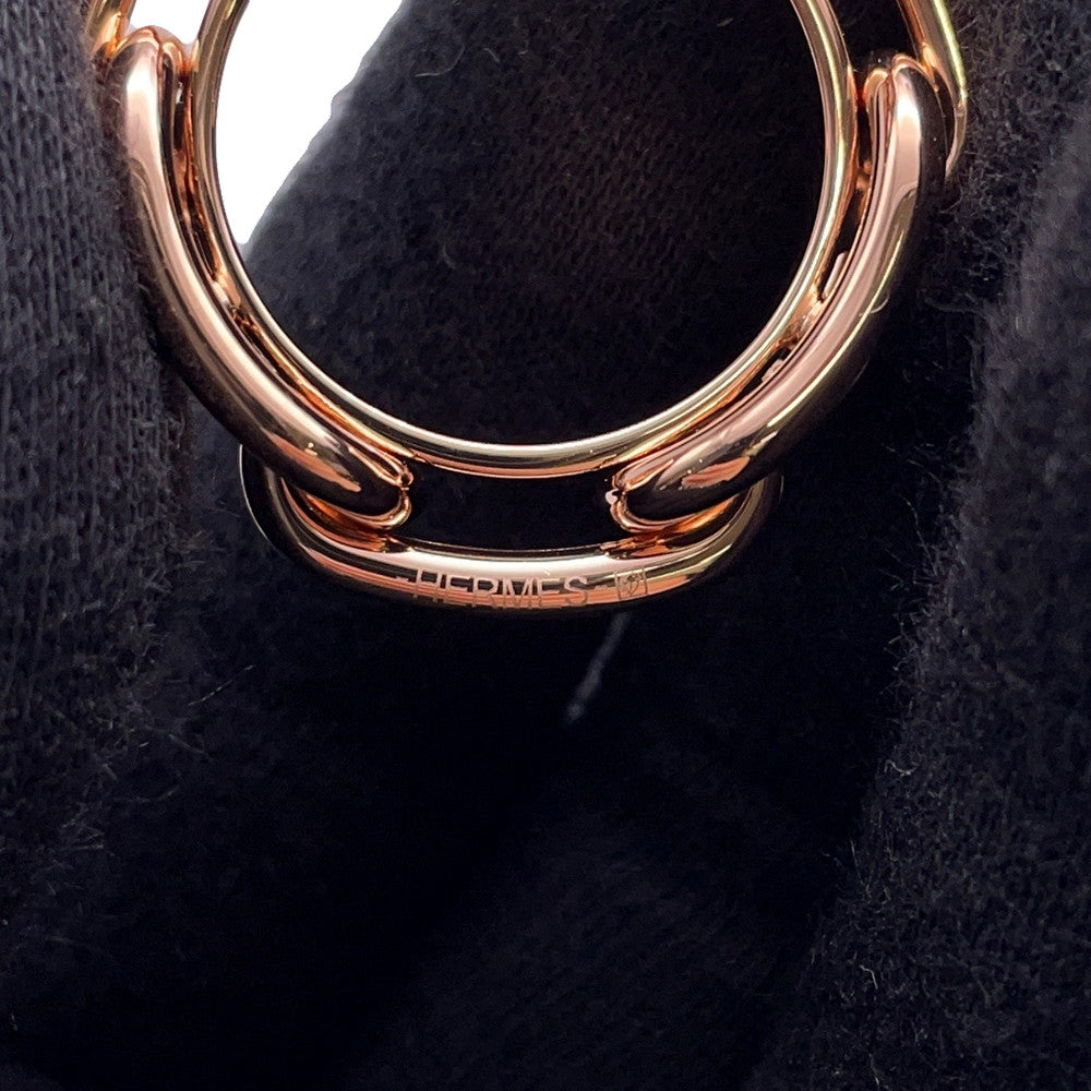 HERMES Legato Chaine d'Ancre Scarf Ring Gold Plated