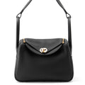 HERMES Lindy Black Taurillon Clemence Size 26