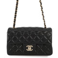 CHANEL Mini Matelasse ChainShoulder Bag BlackA69900 Y04059 94305 Lambskin Size 20