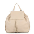 Bottega Veneta Cervo Backpack Ivory Leather