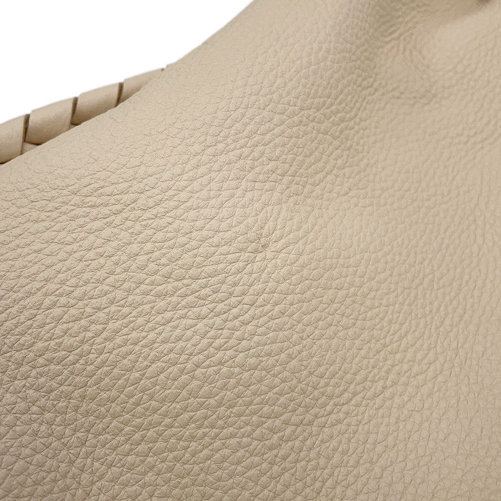 Bottega Veneta Cervo Backpack Ivory Leather