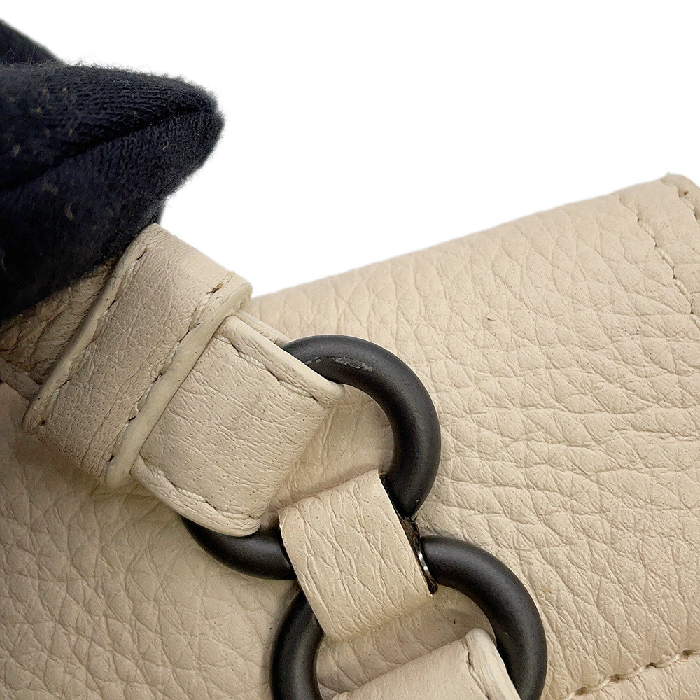 Bottega Veneta Cervo Backpack Ivory Leather