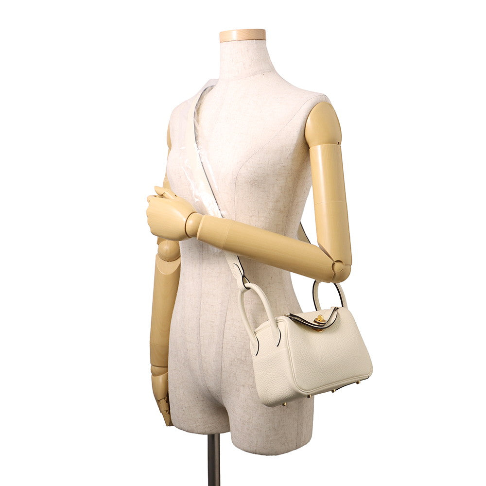 HERMES Lindy claim Taurillon Clemence Size Mini