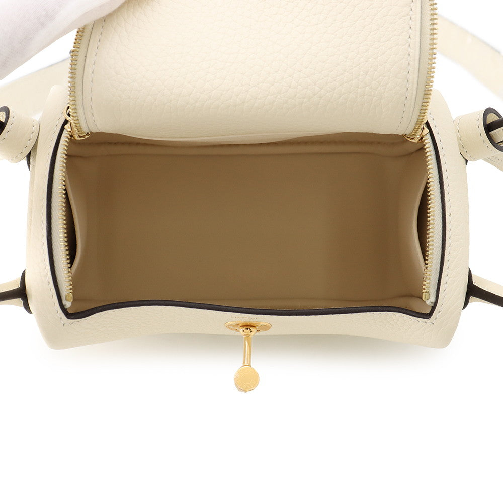 HERMES Lindy claim Taurillon Clemence Size Mini