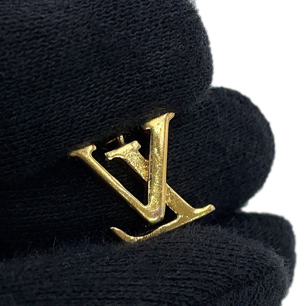 LOUIS VUITTON Bracelet・LV Flora Gram GoldM0940A Metal Faux Pearl
