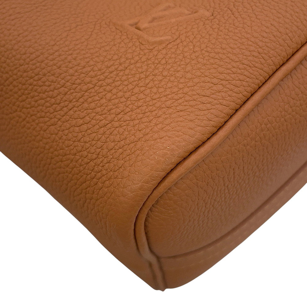 LOUIS VUITTON Keepall Bandouliere 35 TanM25980 Calf Leather LV Aerogram Size 35